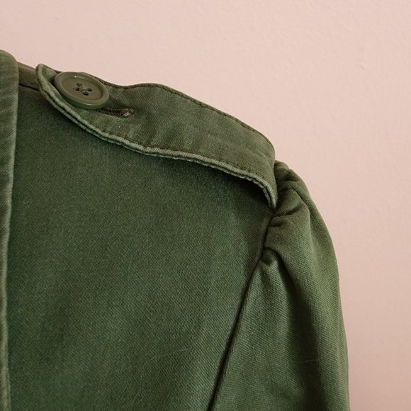 Abercrombie & Fitch women's military jacket, size large - Picture 5 of 11